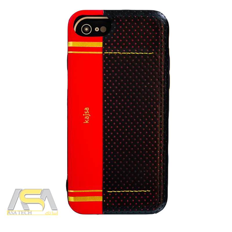 قاب چرمی KAJSA مدل Race مناسب برای گوشی آیفون iPhone 6 / 7 / 8 / SE 2020