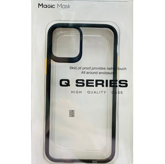 کاور Q Series مدل Magic Mask همراه با نوار محافظ دور لنز مناسب برای گوشی موبایل اپل IPhone 11 Pro — تصویر ۷