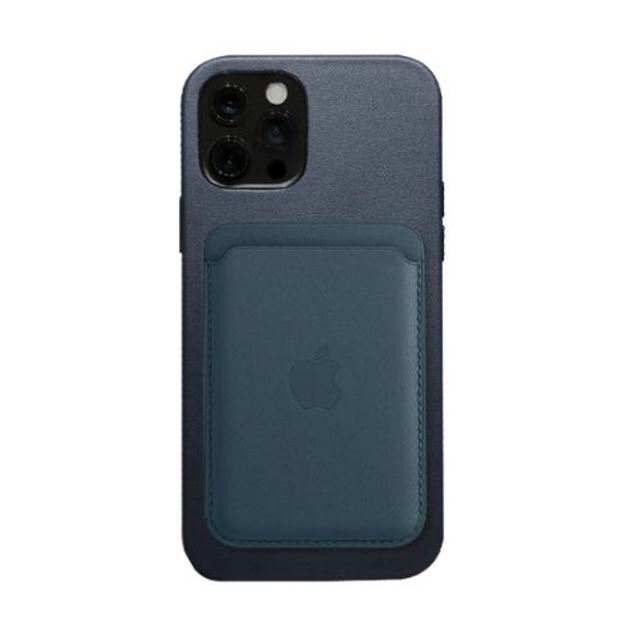ست قاب چرم گوشی آیفون iPhone 12 ProMax مدل K.Doo MAG Noble به همراه Wallet Magsafe