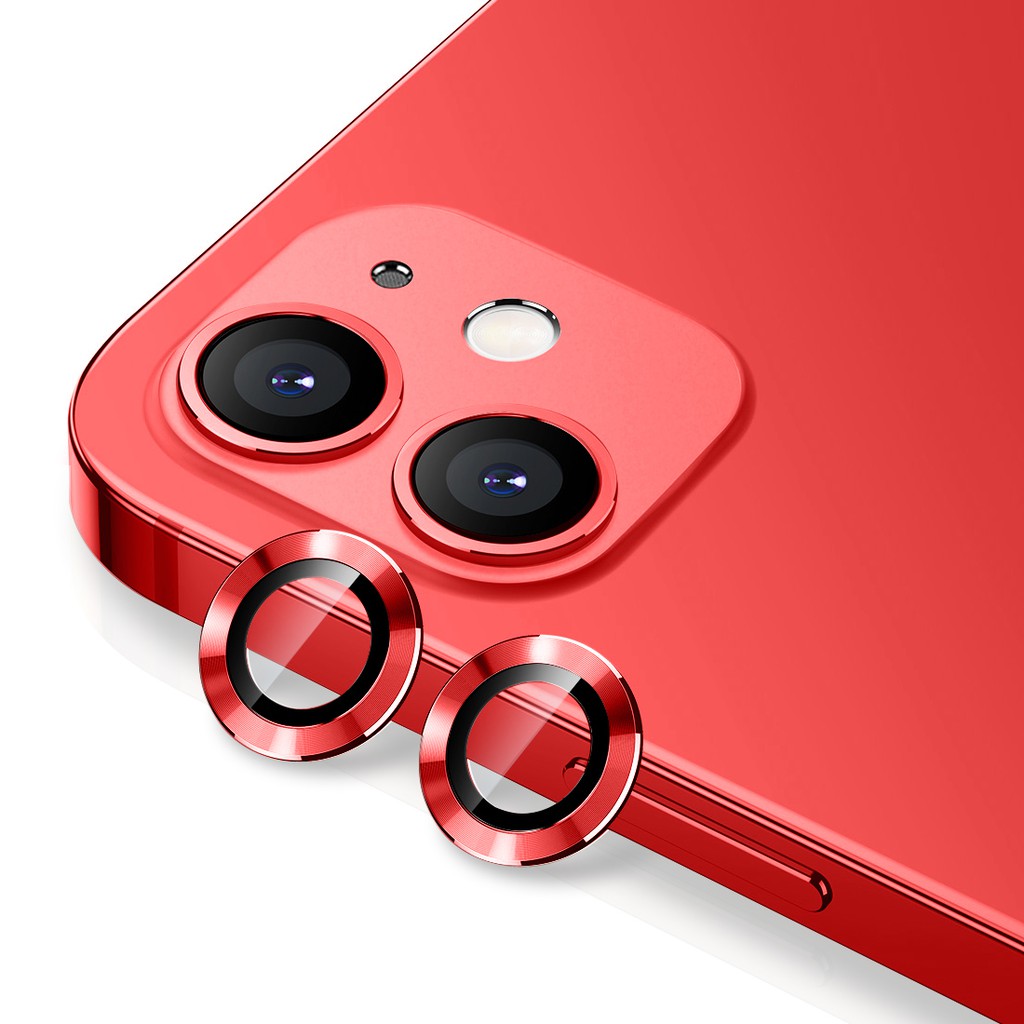 محافظ لنز فلزی دوربین موبایل آیفون Apple iPhone 12 Mini Metal Lens