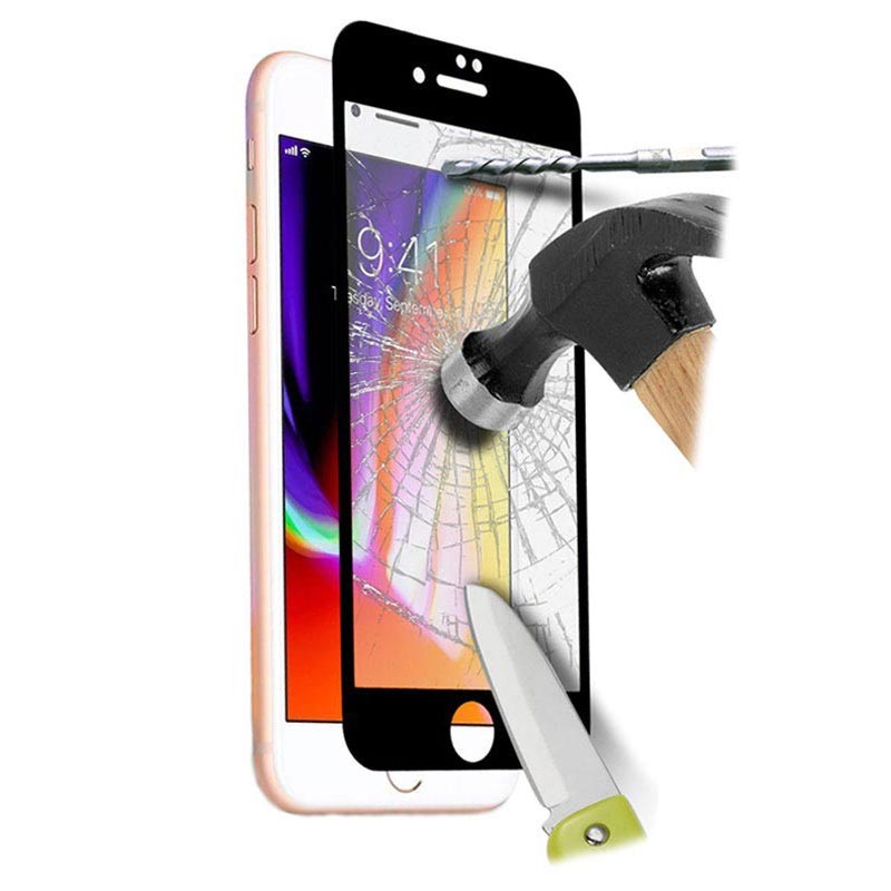 محافظ صفحه شیشه ای تمام صفحه آیفون Apple iPhone 7 Plus / 8 Plus 9D Glass — تصویر ۴
