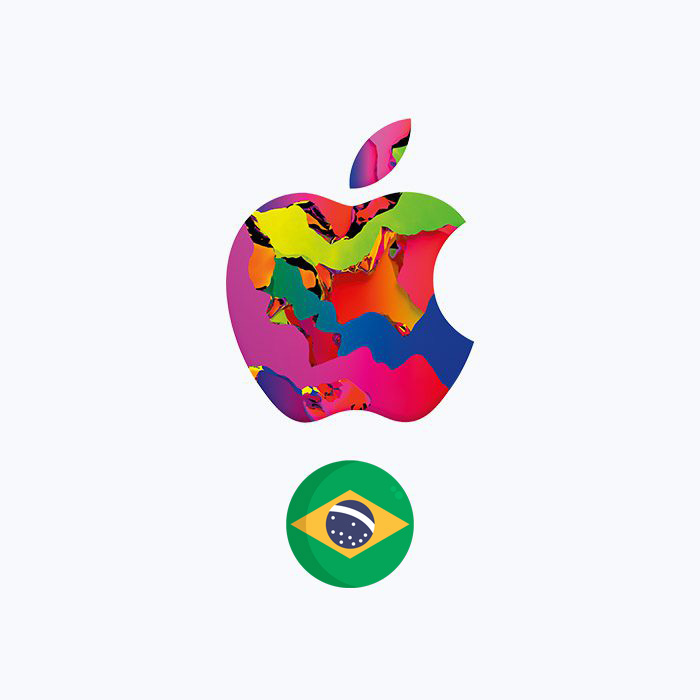 گیفت کارت 30 رئالی اپل Apple آیتونز برزیل — تصویر ۲
