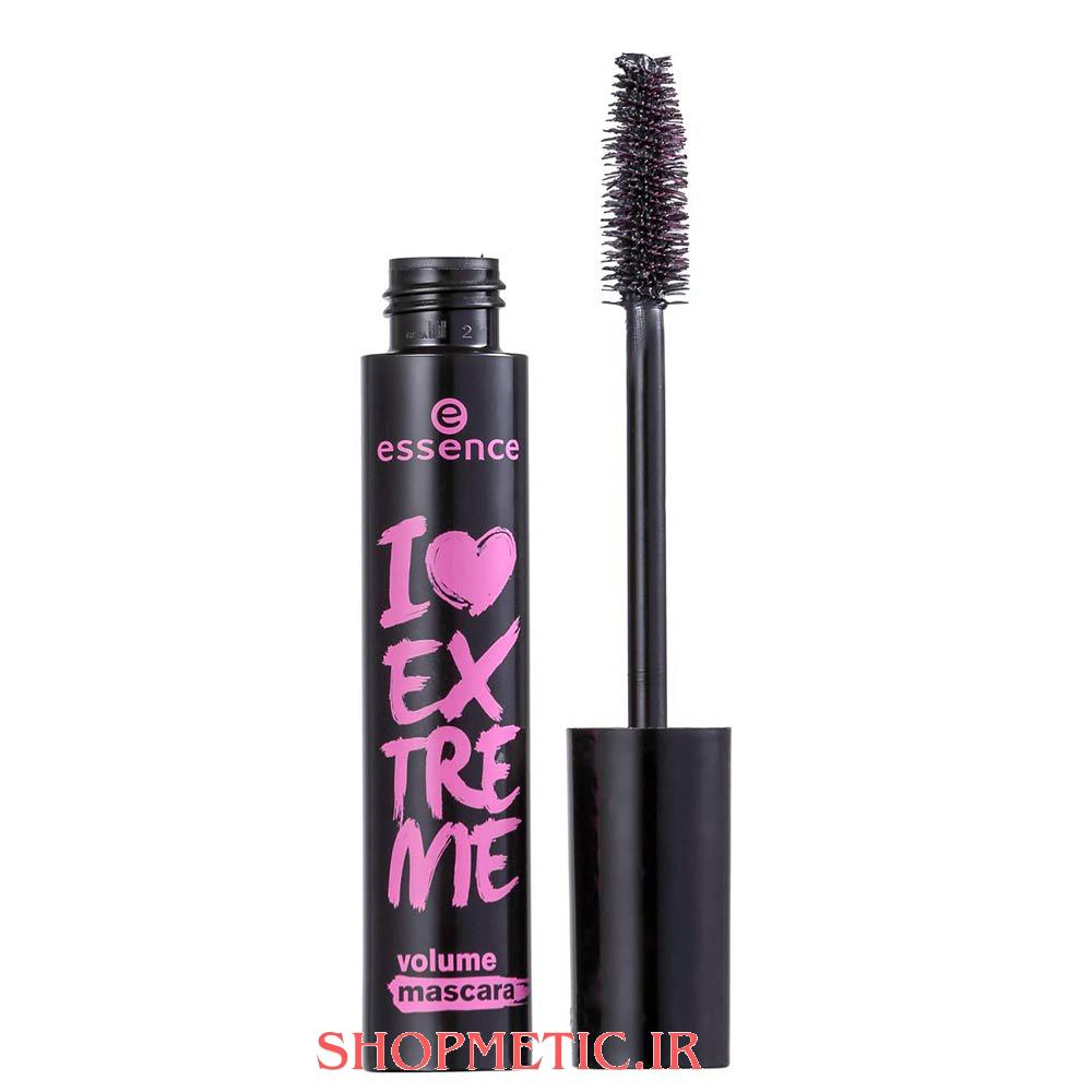 ریمل مشکی اسنس (حجم دهنده )مدل i love extreme volume