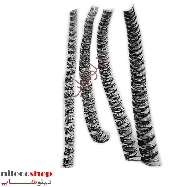 مژه ریسه ای فیشر مدل ابریشمی سایز 10 ، 12 ، 14 ، 16