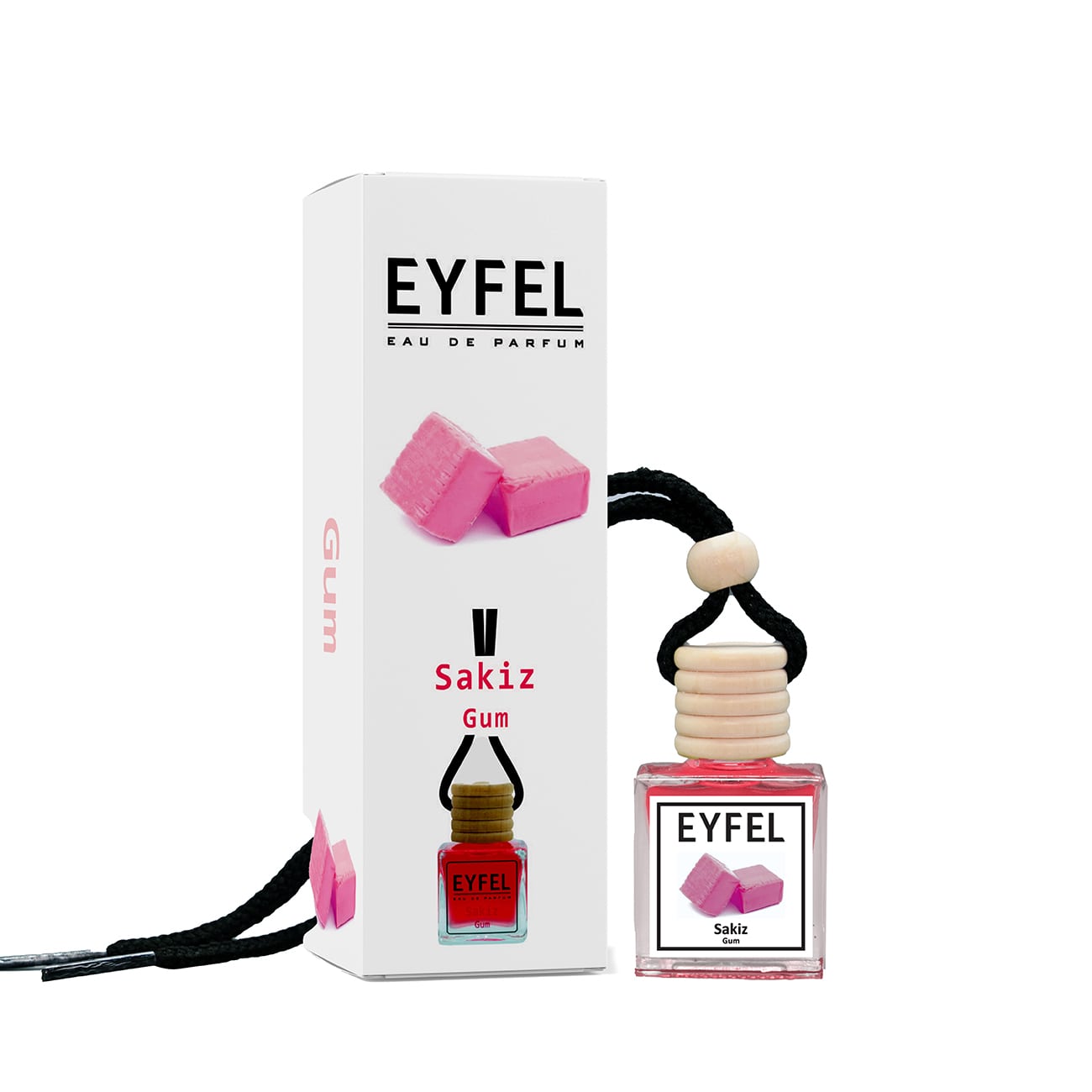 خوشبوکننده خودرو ایفل (EYFEL 10 ml ) رایحه آدامس