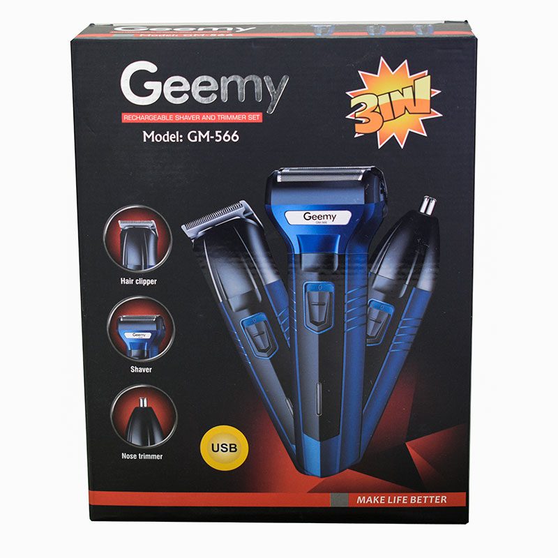 ماشین اصلاح موی صورت جیمی مدل GM-566 — تصویر ۸