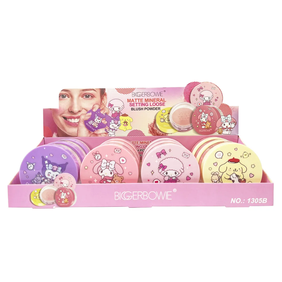 رژگونه کارتونی لطیف کرومی ا Soft chrome cartoon blush — تصویر ۲