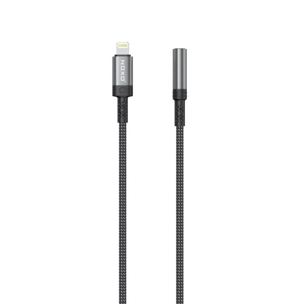 مبدل لایتنینگ به جک 3.5 میلی متری نوکسو مدل JACK-N-1 |طول 1.4 متر — تصویر ۲