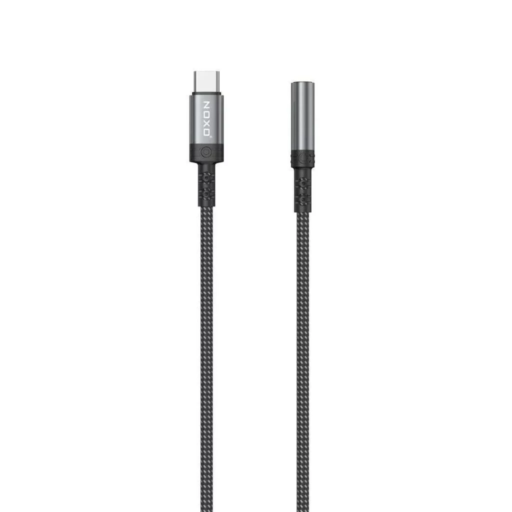 مبدل USB-C به جک 3.5 میلی متری نوکسو مدل JACK-N-2 |طول 1.4متر — تصویر ۲