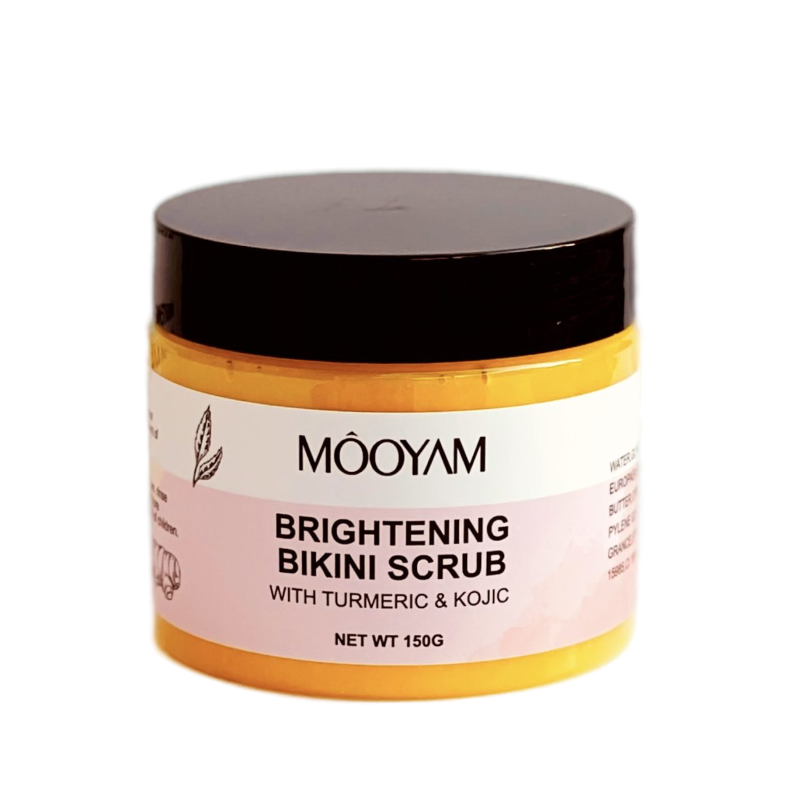 اسکراب روشن کننده بیکینی زردچوبه مویام ا Mooyam Bikini Whitening Scrub — تصویر ۲