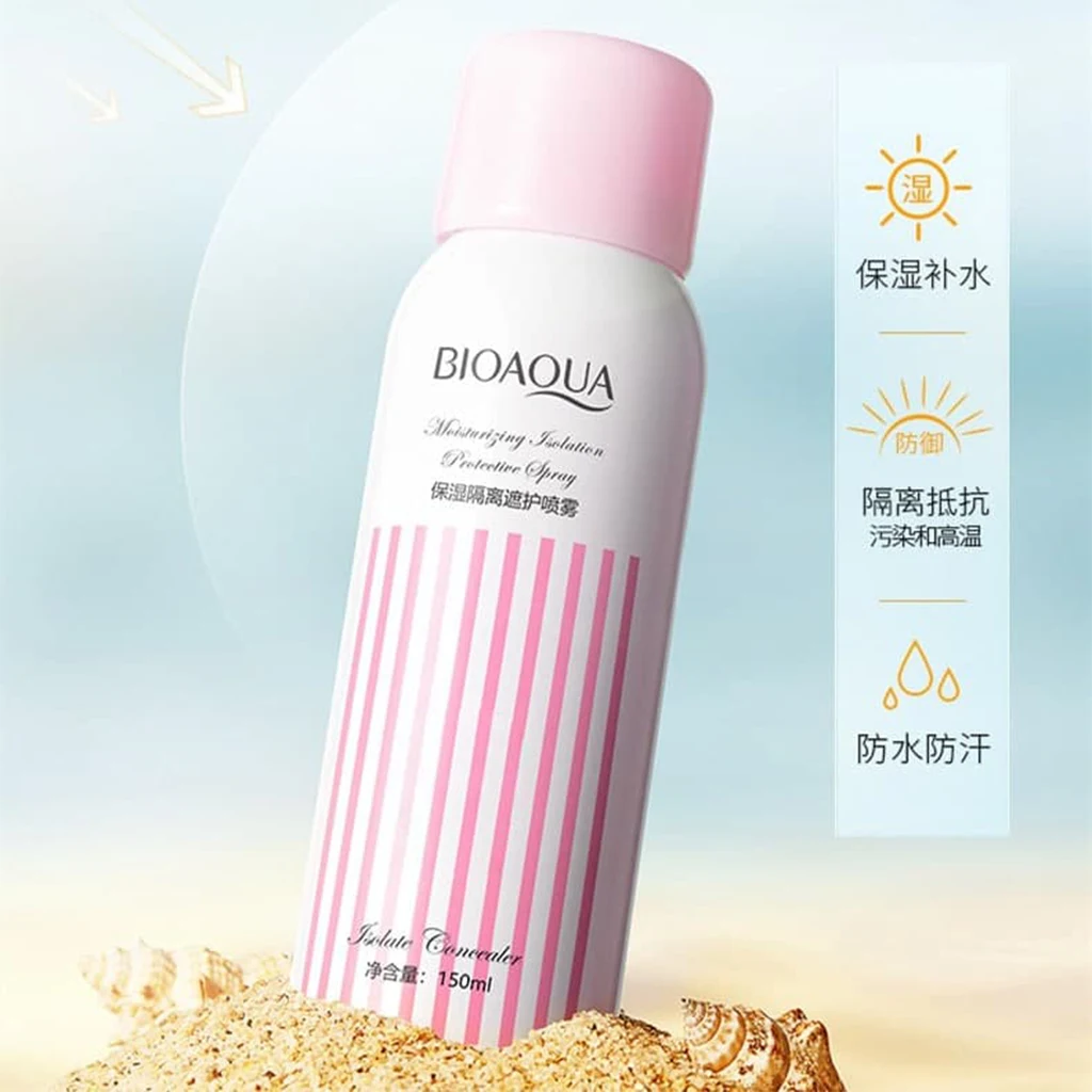 اسپری ضد افتاب و سفید کننده بیواکوا ا Bioaqua Sunscreen and Whitening Spray — تصویر ۳