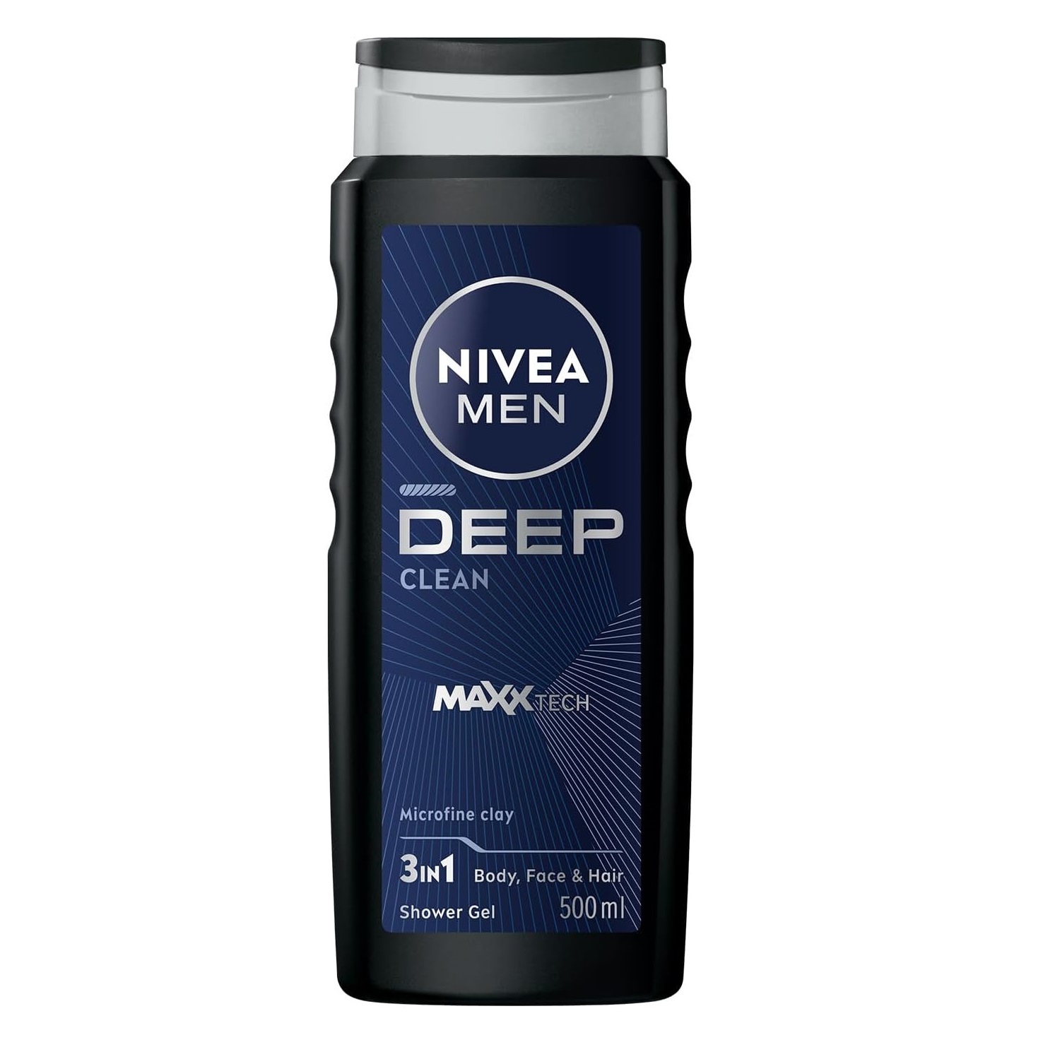 شامپو سر و بدن نیوآ NIVEA Deep clean حجم 500 میل