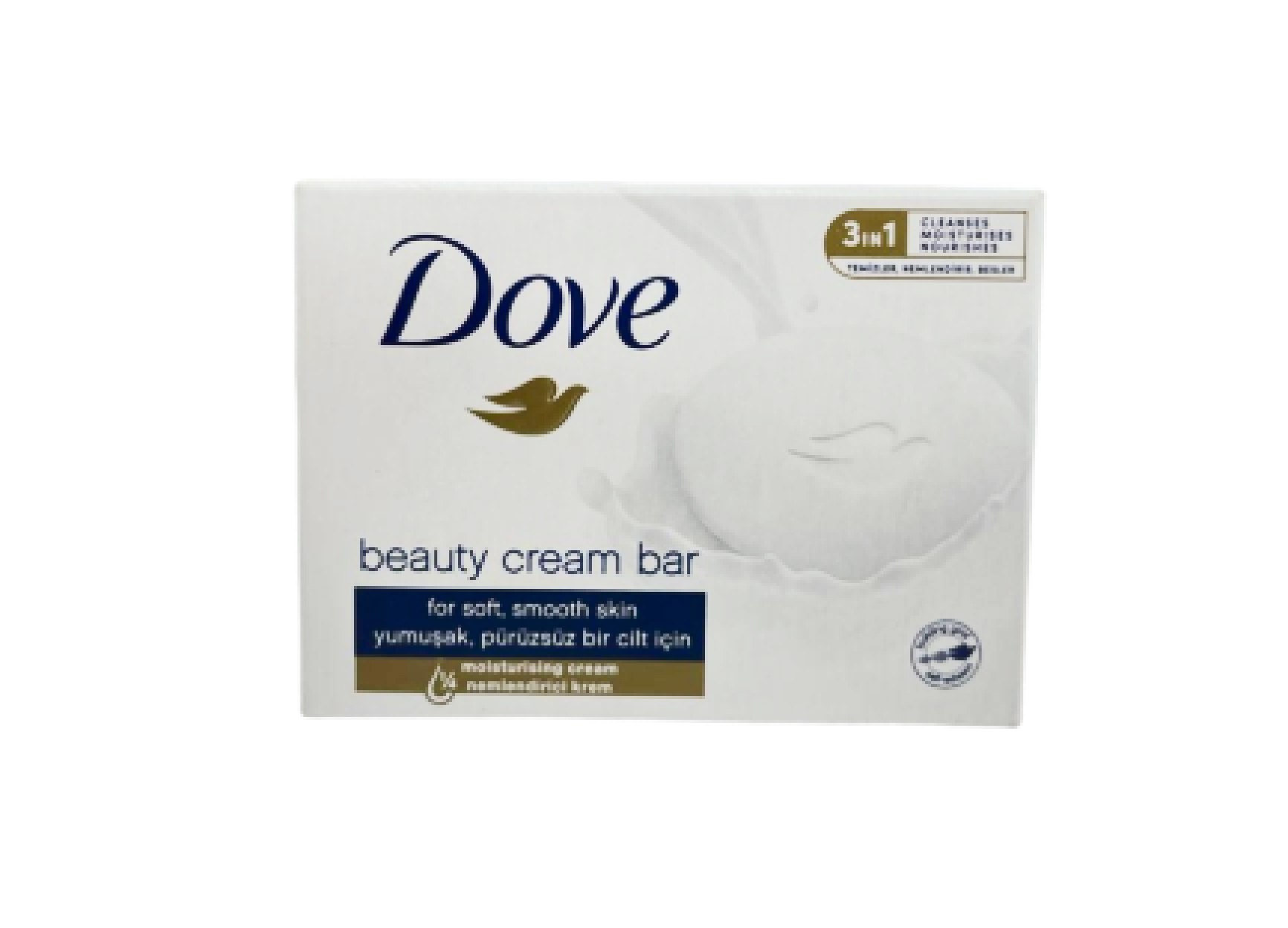 صابون داو شیری beauty cream bar Dove حجم 90گرم — تصویر ۲