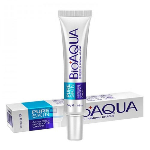 کرم تیوپی درمانی ضد جوش و آکنه بیوآکوا ا Bioaqua anti-acne treatment cream — تصویر ۵