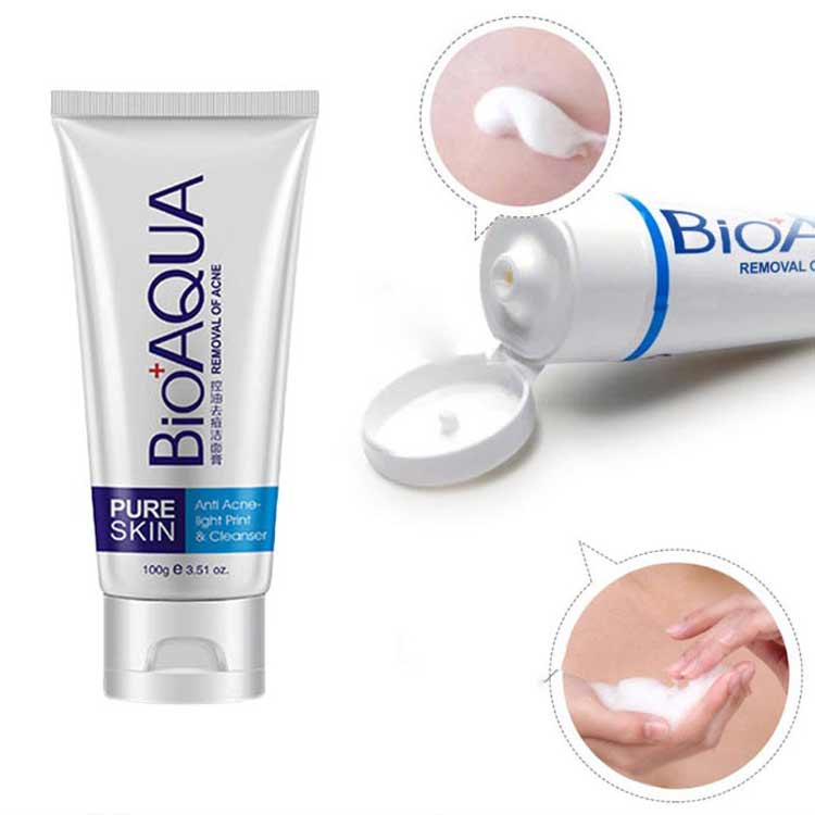 فوم ضد جوش و شستشوی صورت بیواکوا ا Bivaqua Anti-acne Foam and Face Wash — تصویر ۳