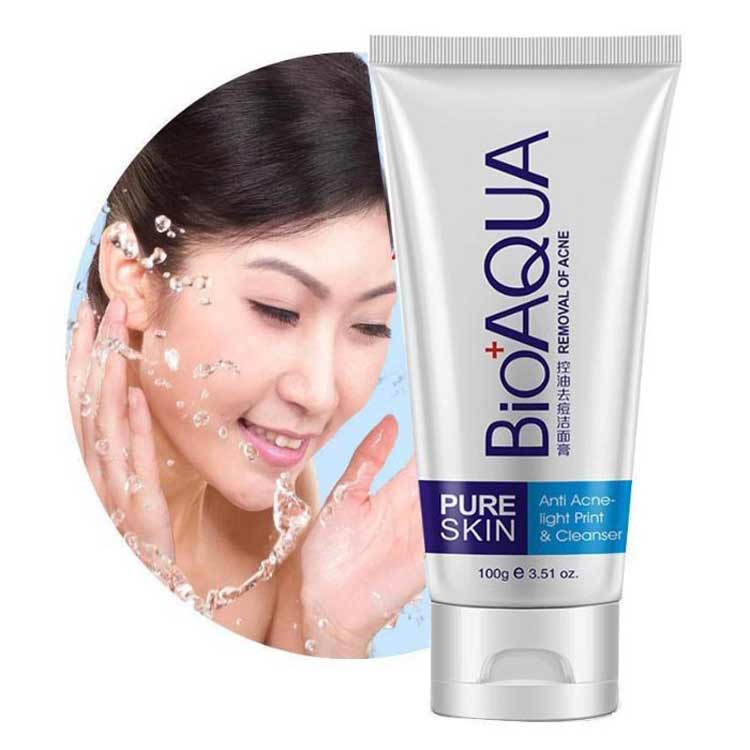 فوم ضد جوش و شستشوی صورت بیواکوا ا Bivaqua Anti-acne Foam and Face Wash — تصویر ۴