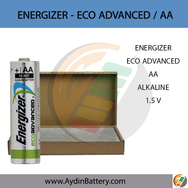 باتری قلمی آلکالاین انرجایزر ENERGIZER-AA1 ECO ADVANCED — تصویر ۲