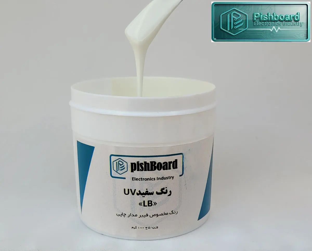 رنگ سفید UV صد گرمی پیشبرد — تصویر ۷