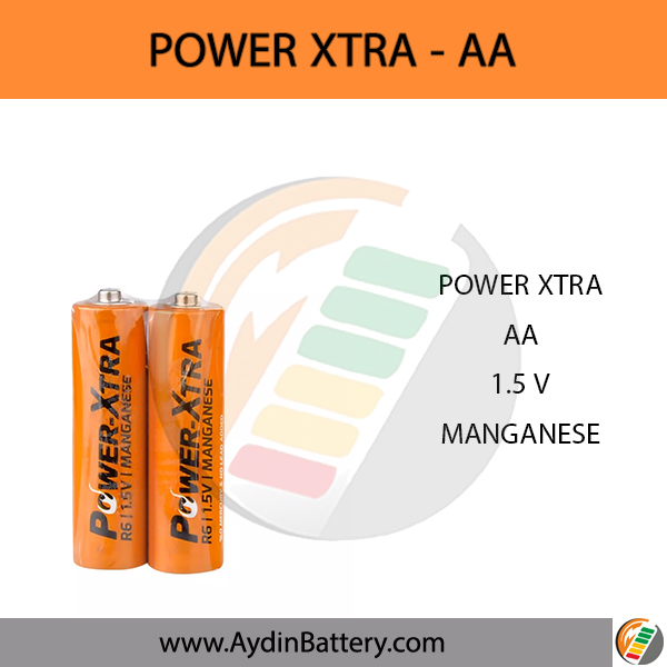 باتری قلمی پاوراکسترا POWERXTRA-AA2 — تصویر ۲