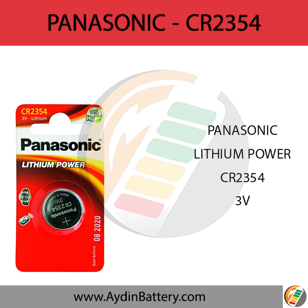 باتری سکه ای لیتیومی PANASONIC-CR2354 — تصویر ۲