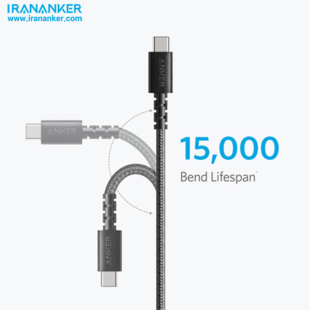 کابل انکر PowerLine Select+ USB-C to USB طول ٩٠ سانتی متر – مدل A8022 — تصویر ۶