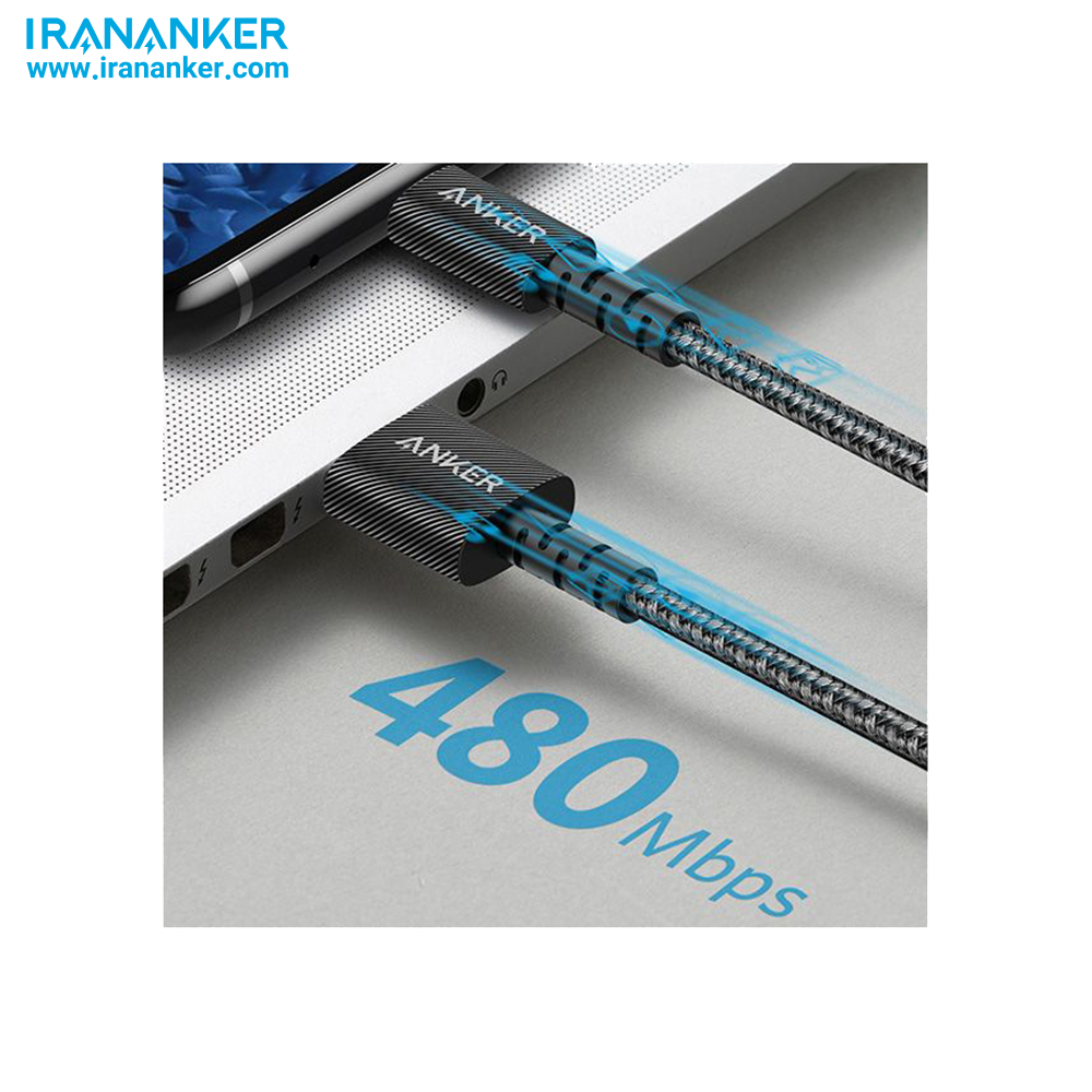 کابل انکر PowerLine Select+ USB-C to USB طول ٩٠ سانتی متر – مدل A8022 — تصویر ۵