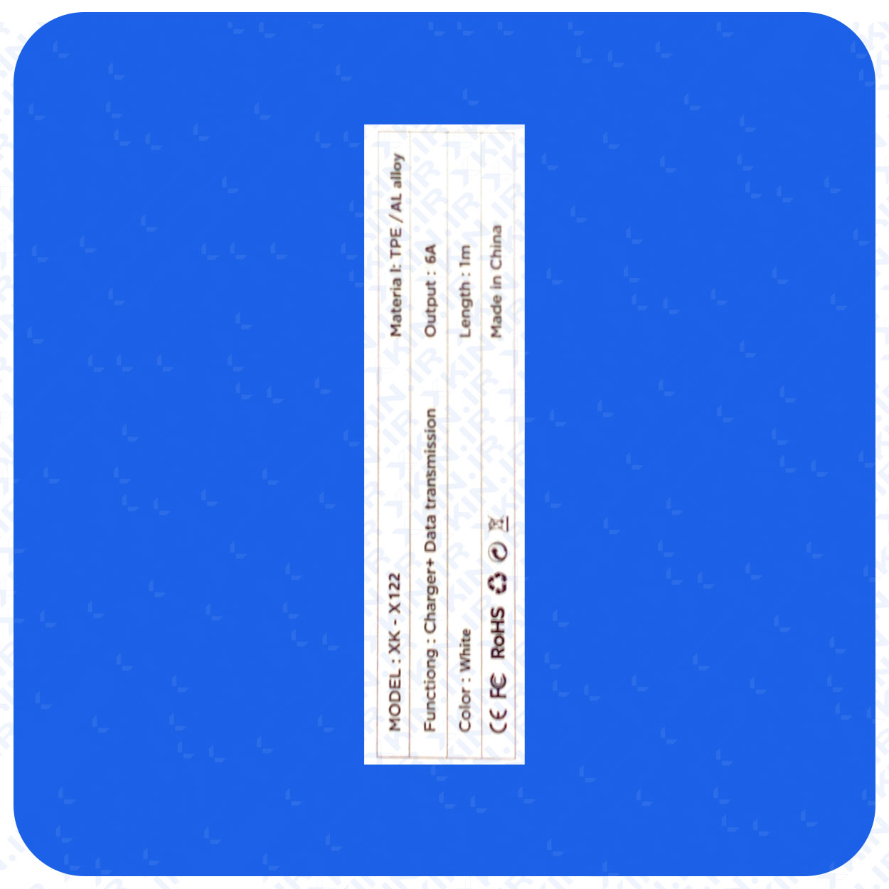 کابل شارژ USB به MICRO ایکس کین مدل XK-X122 طول 1 متر — تصویر ۴