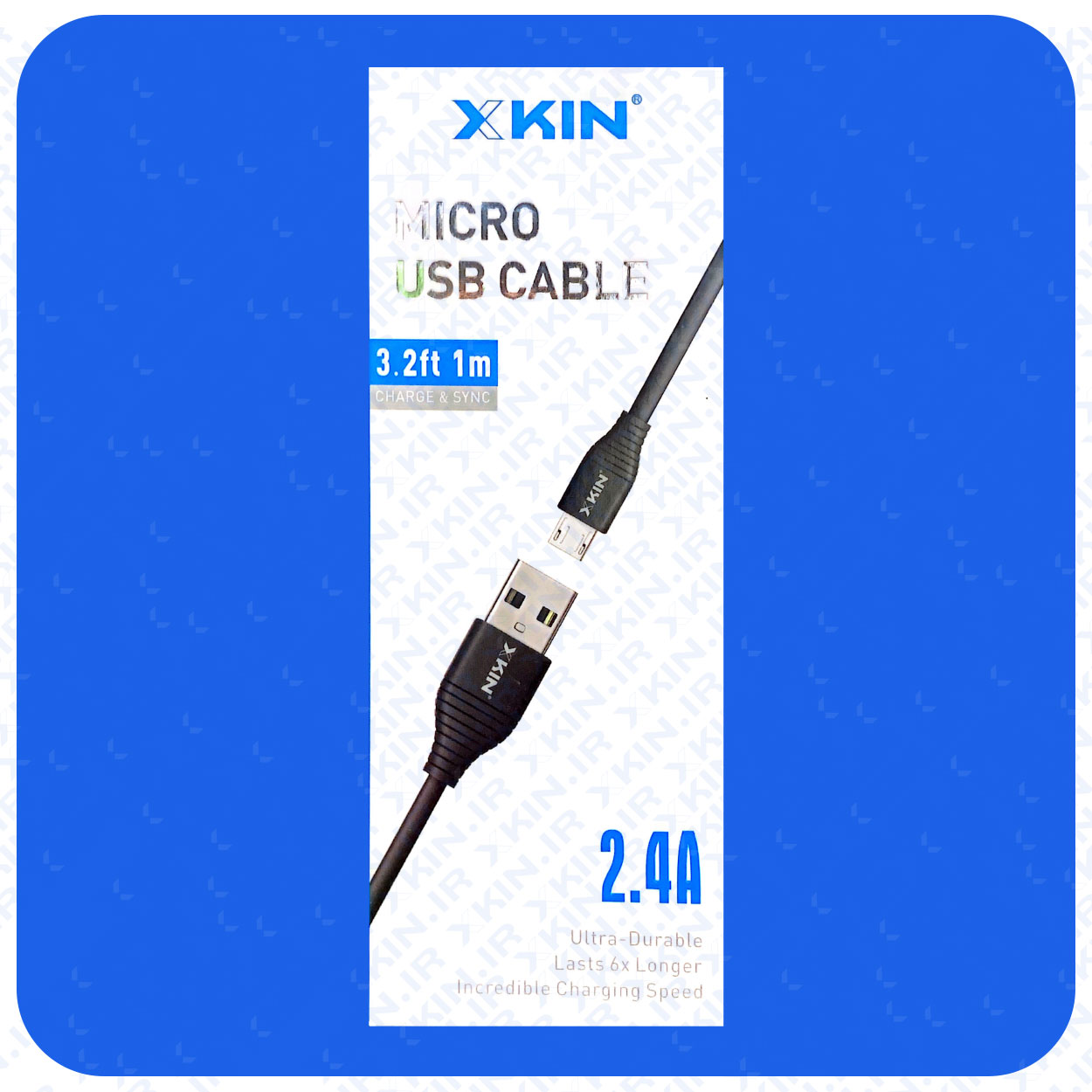 کابل تبدیل USB به لایتنینگ مدل XK-CA06 طول 1 متر
