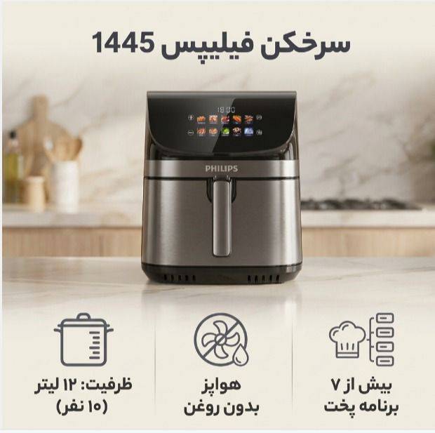 سرخ کن فیلیپس 1455 — تصویر ۲