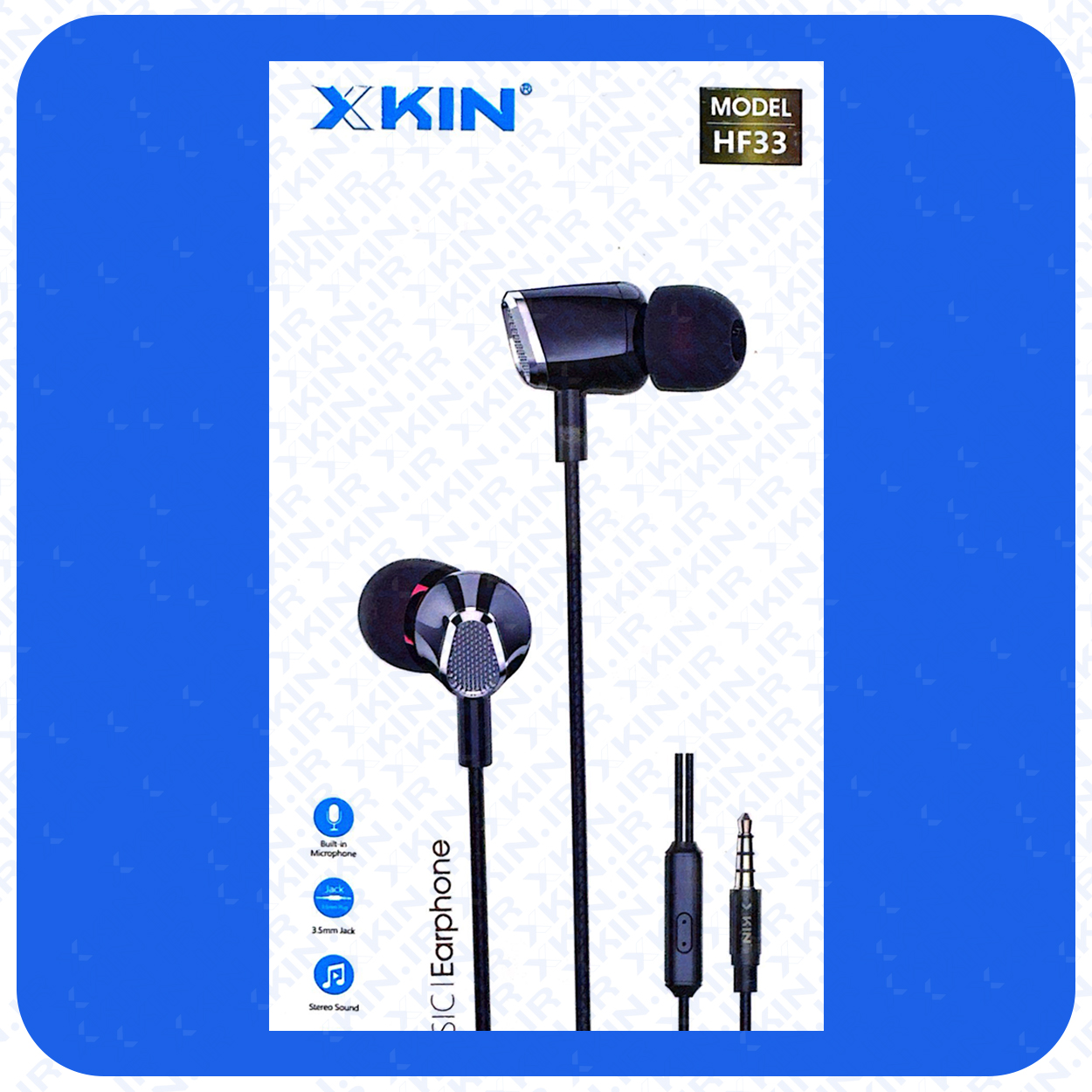 هندزفری ایکس کین مدل X KIN XK-HF33 — تصویر ۲