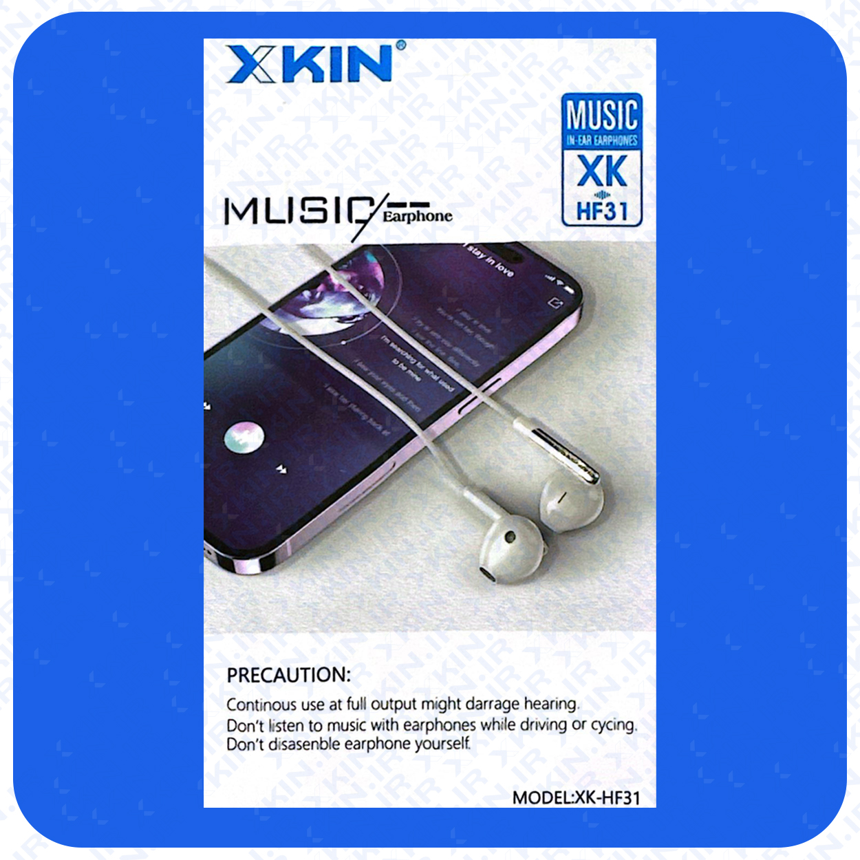 هندزفری ایکس کین مدل X KIN XK-HF31 — تصویر ۳