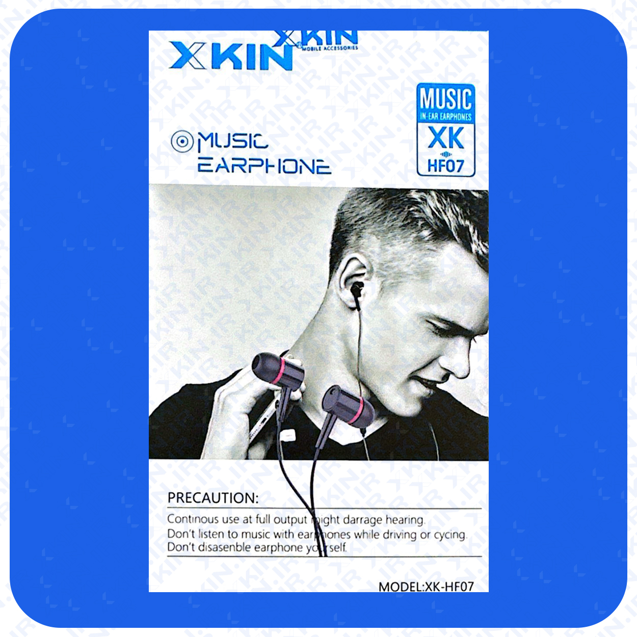 هندزفری ایکس کین مدل X KIN XK-HF07 — تصویر ۳