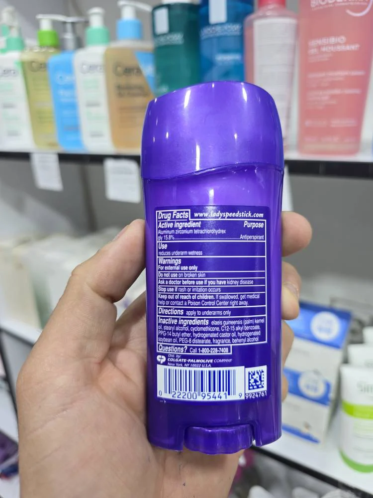 مام استیک ضد تعریق و دئودورانت زنانه لیدی اسپید استیک مدل Invisible Dry اصلی به شرط اصالت | اورجینال اروپایی — تصویر ۳