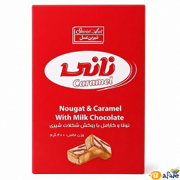 شکلات مغزدار نانی شیرین عسل بسته ۴۰۰ گرمی — تصویر ۵