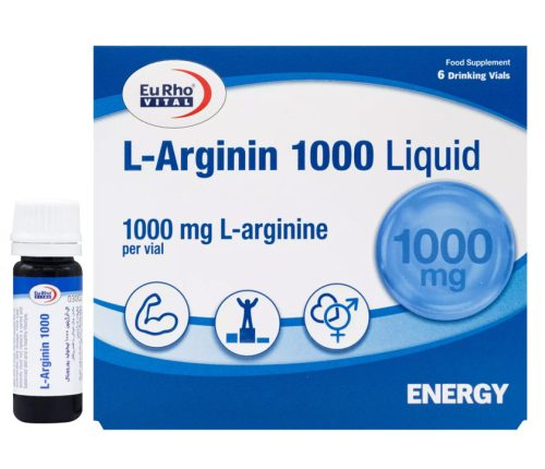 ال آرژینین 1000 لیکوئید یوروویتال (6عدد)