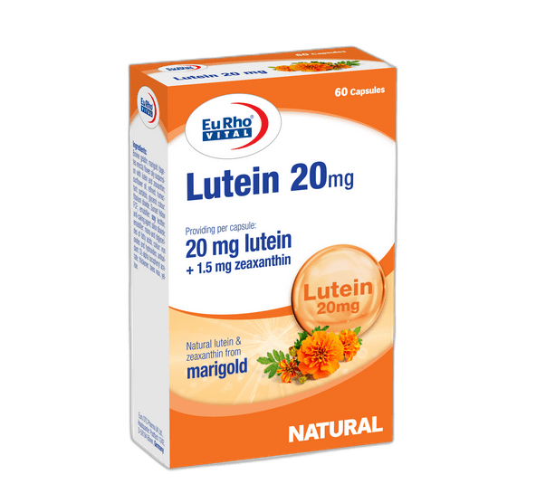 کپسول لوتئین یوروویتال 20میل (60 عددی)