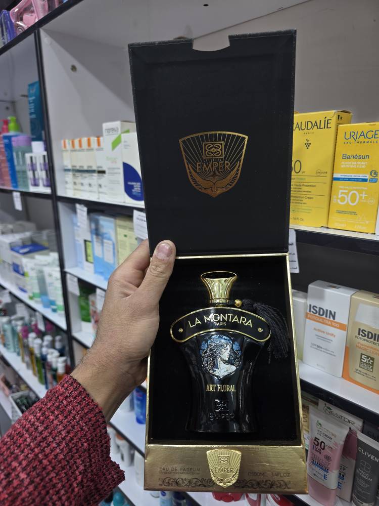 ادکلن لامونترا مشکی امپر 100 میل La Montara Art Floral برند Emper اصلی به شرط اصالت | اورجینال — تصویر ۳