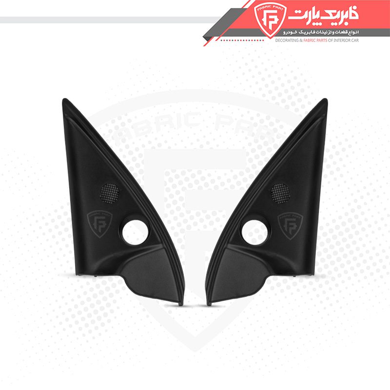قاب پلاستیکی لچکی آیینه پژو 206 تیپ 2 دست کامل