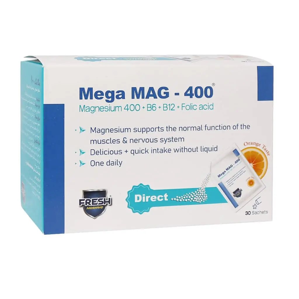 ساشه مگا مگ 400 بسته 30 عددی
