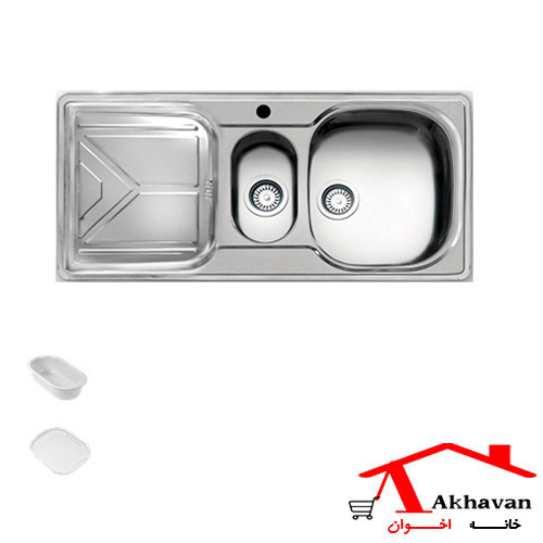 سینک ظرفشویی توکار کد 157 اخوان