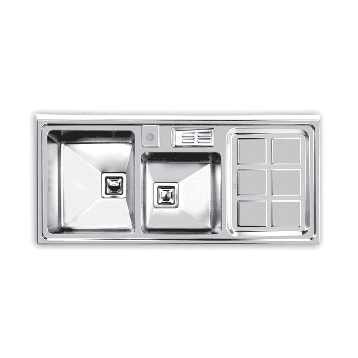 سینک ظرفشویی روکار کد 320S اخوان — تصویر ۳