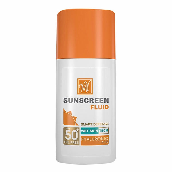 فلوئید ضد آفتاب رنگی مای SPF 50 مدل Smart Defense حجم 50 میلی‌ لیتر