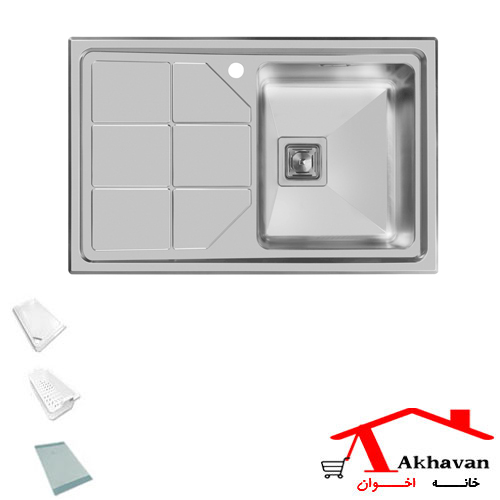 سینک ظرفشویی توکار کد 316 اخوان