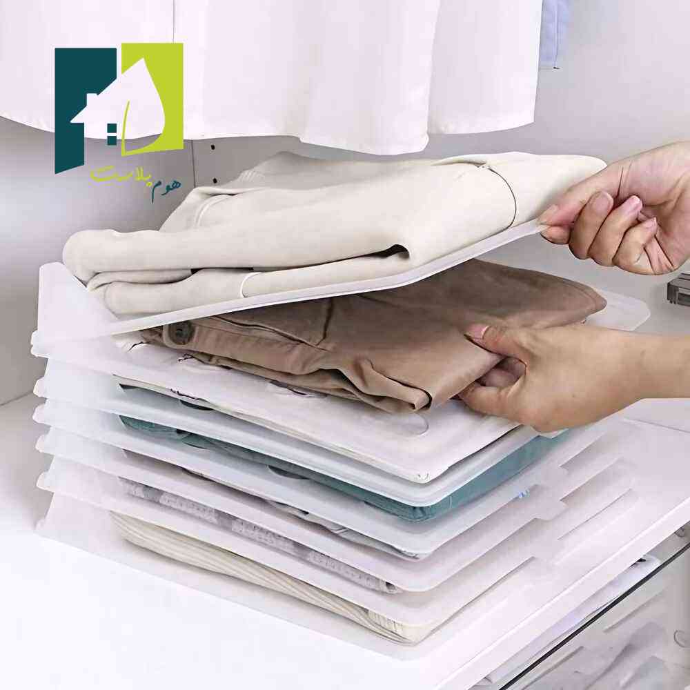 ارگانایزر تیشرت و پیراهن مدل تخت شش عددی