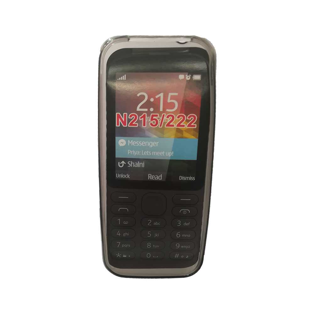 کاور ژله ای گوشی نوکیا Nokia 215 Dual SIM دودی