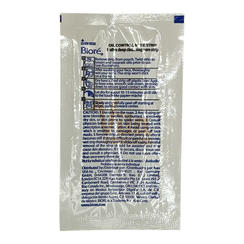 چسب بینی بیوره biore ژاپنی مدل ذغال Oil Control بسته 6 عددی — تصویر ۳