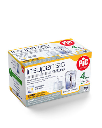 سرسوزن قلم انسولین pic 4mm — تصویر ۲