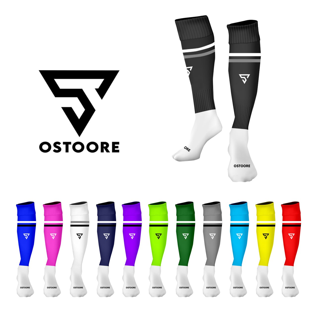 جوراب مردانه حوله ای BRAND:OSTOORE — تصویر ۲