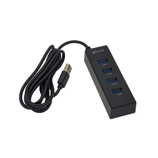 هاب USB 2.0 چهار پورت ELEVEN مدل H201 — تصویر ۵