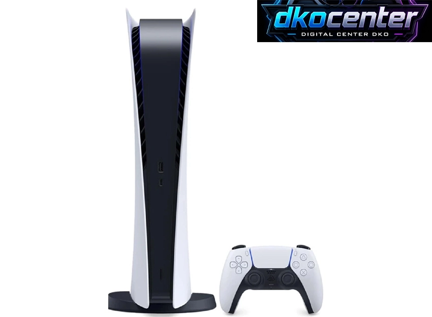 کنسول بازی سونی مدل PlayStation 5 Fat Digital نسخه دیجیتال ظرفیت 825 گیگابایت استوک